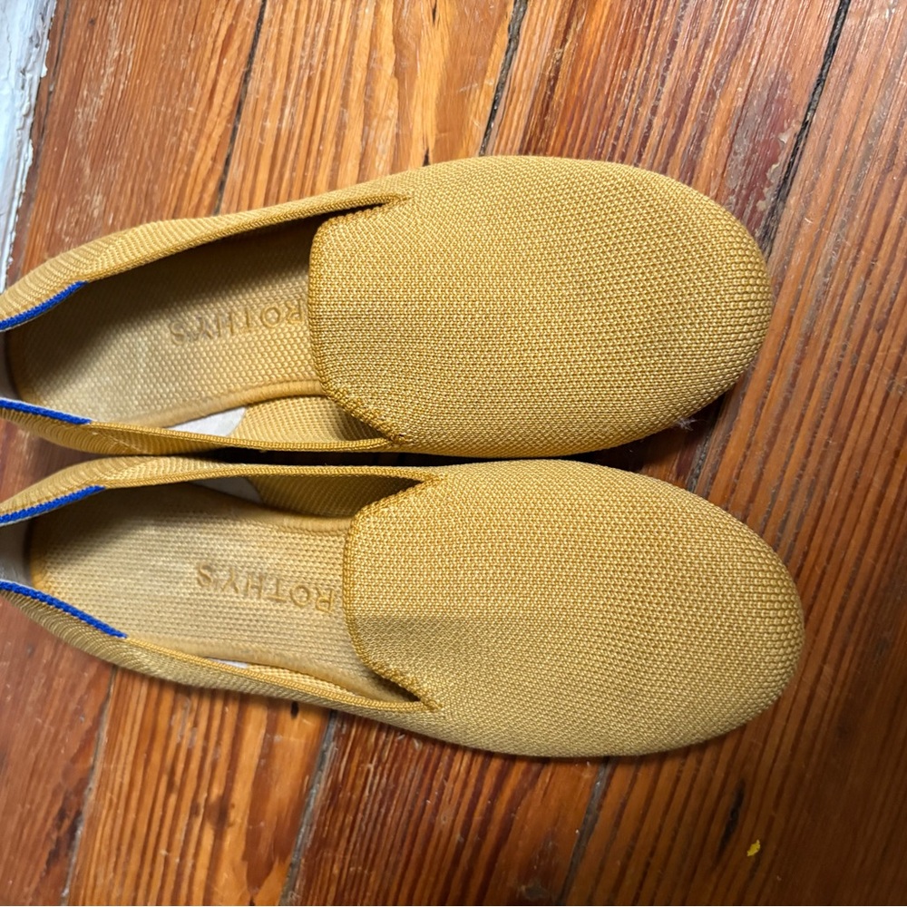 Rothy's women’s Mustard Loafers